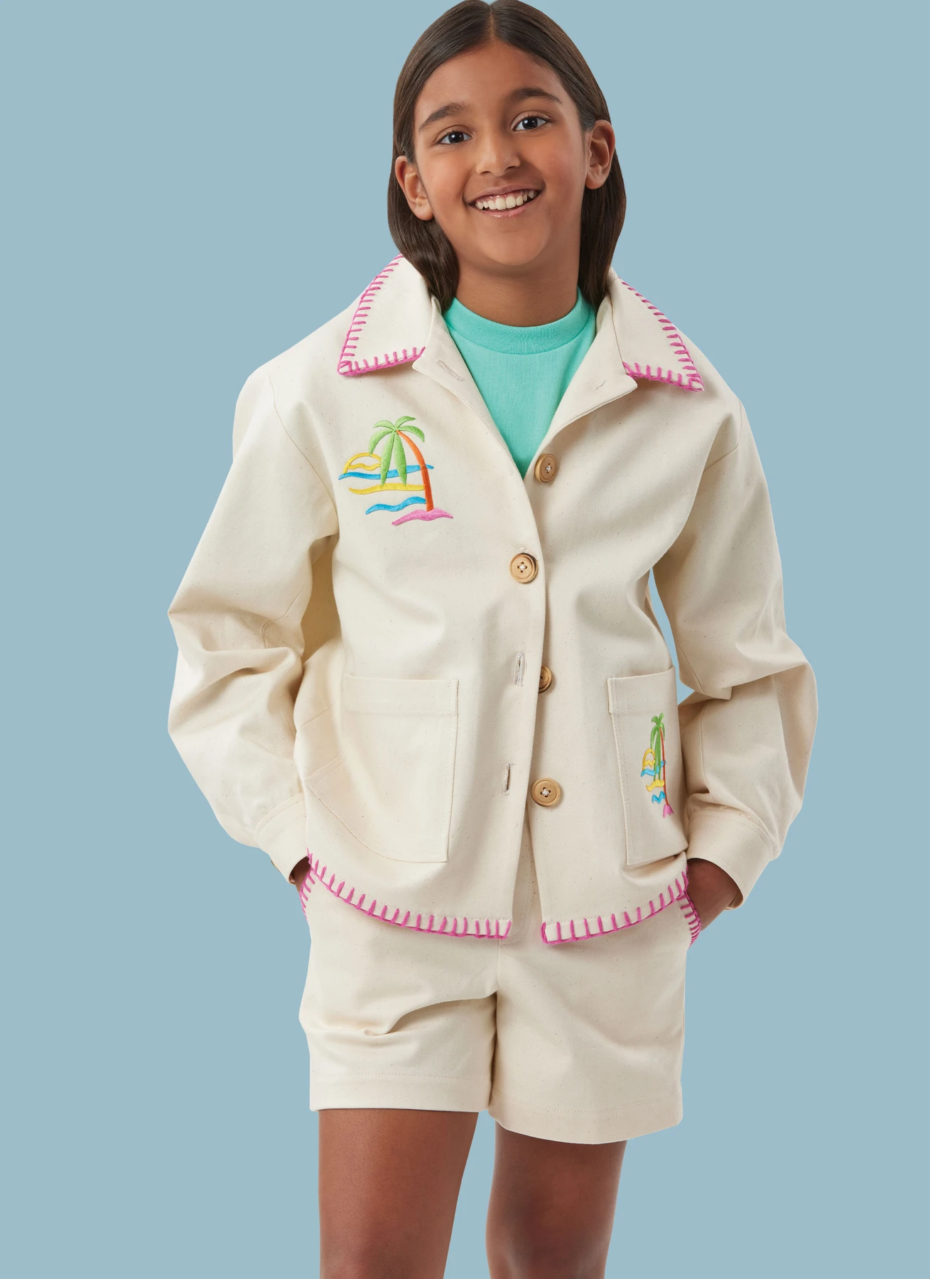 Simplicity Sewing Pattern Children's or Girls' and Boys' Jacket, Shorts and Pants (PDF) 6 Simplicity Sewing Pattern Children's or Girls' and Boys' Jacket, Shorts and Pants (PDF)