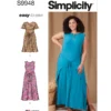 Simplicity Sewing Pattern Women's Knit Dress with Sleeve and Length Variations (PDF) 13 Simplicity Sewing Pattern Women's Knit Dress with Sleeve and Length Variations (PDF)