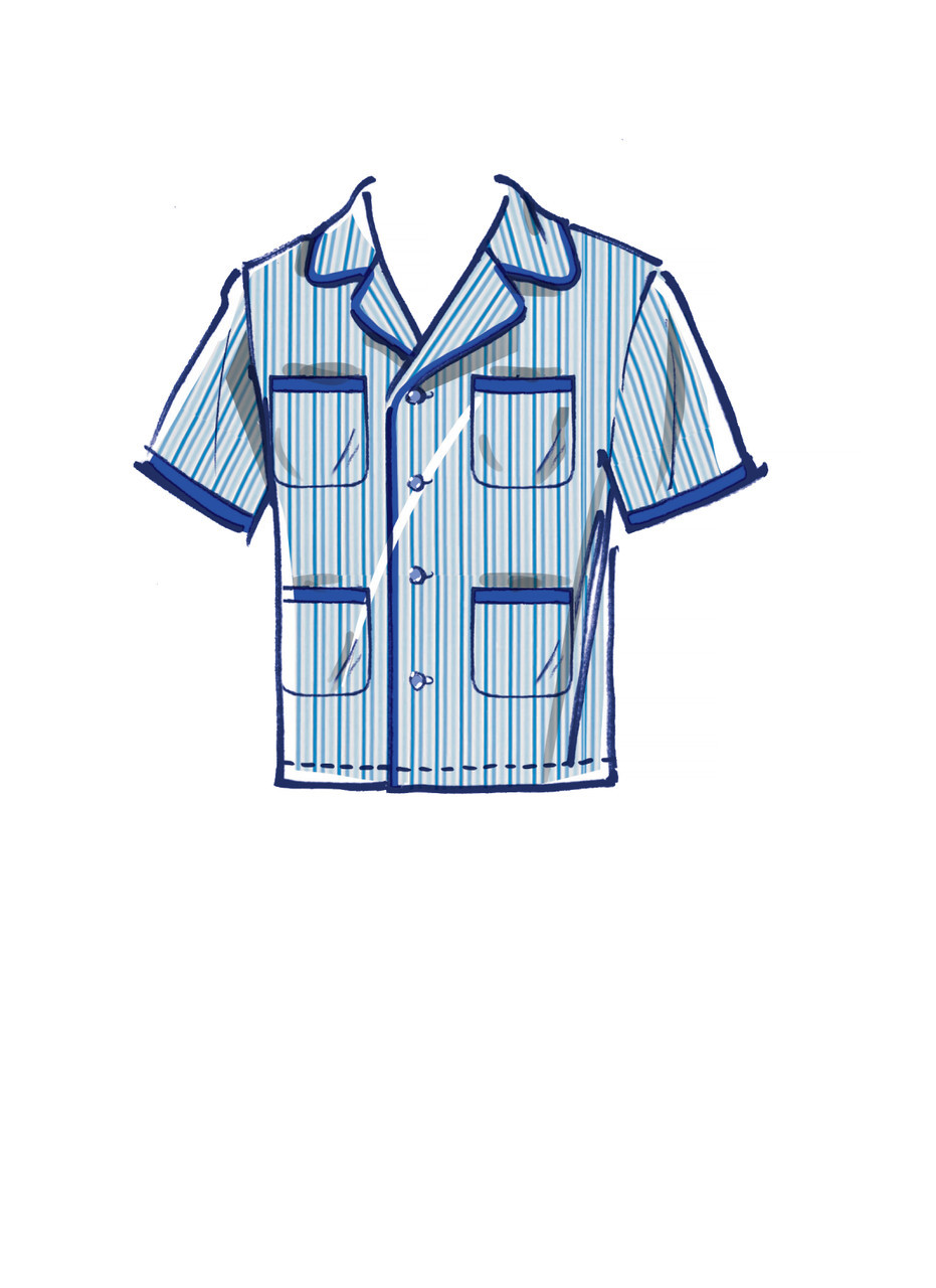 McCall's Sewing Pattern Men's Pajamas (PDF) 3 McCall's Sewing Pattern Men's Pajamas (PDF)