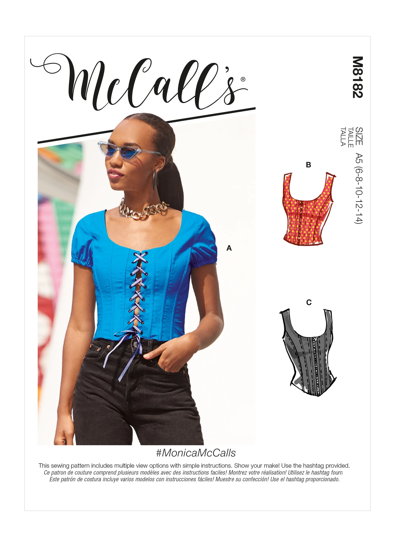 McCall's Sewing Pattern Misses' Tops 1 McCall's Sewing Pattern Misses' Tops
