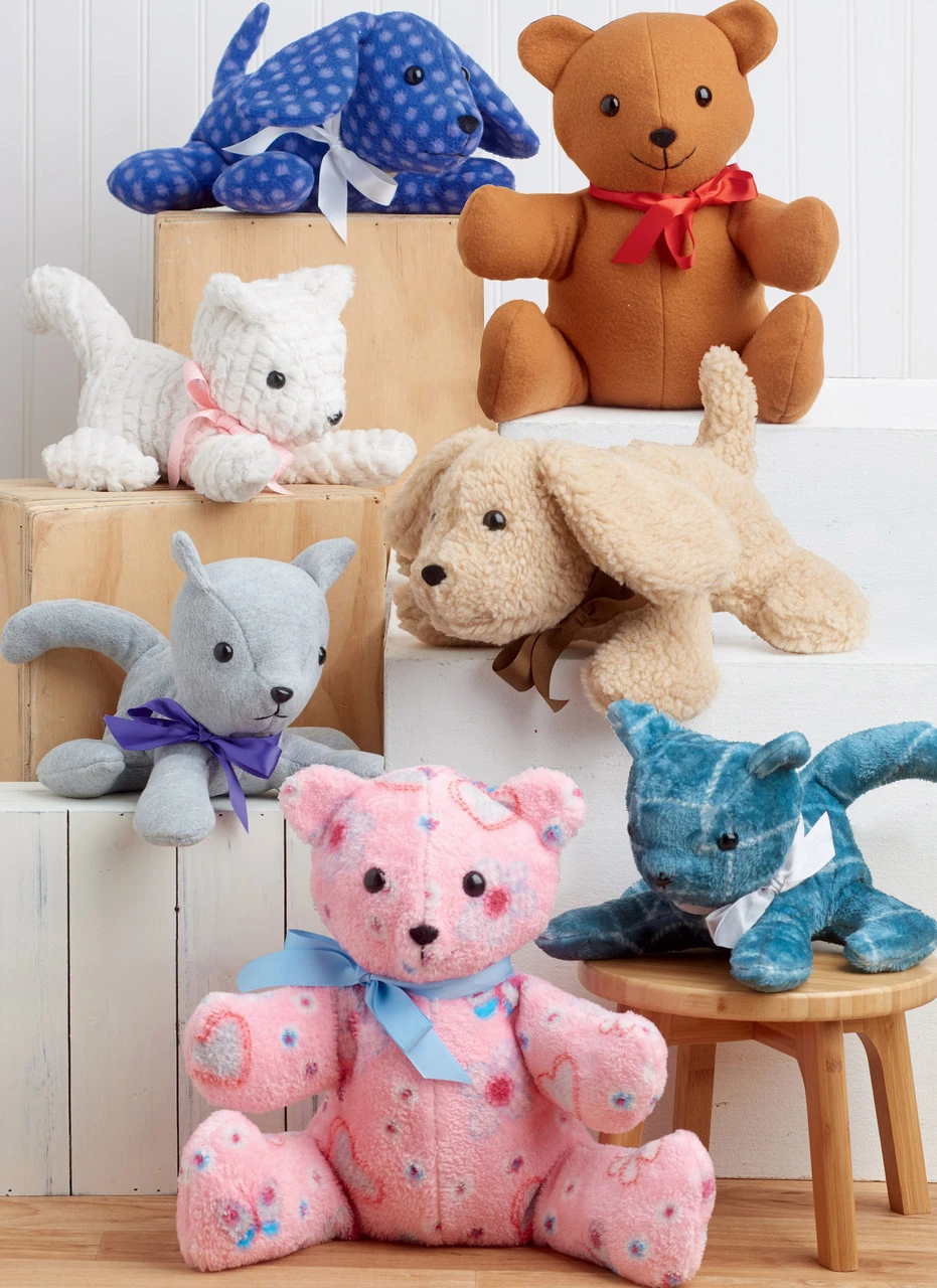 Simplicity Sewing Pattern Plush Animals (PDF) 2 Simplicity Sewing Pattern Plush Animals (PDF)