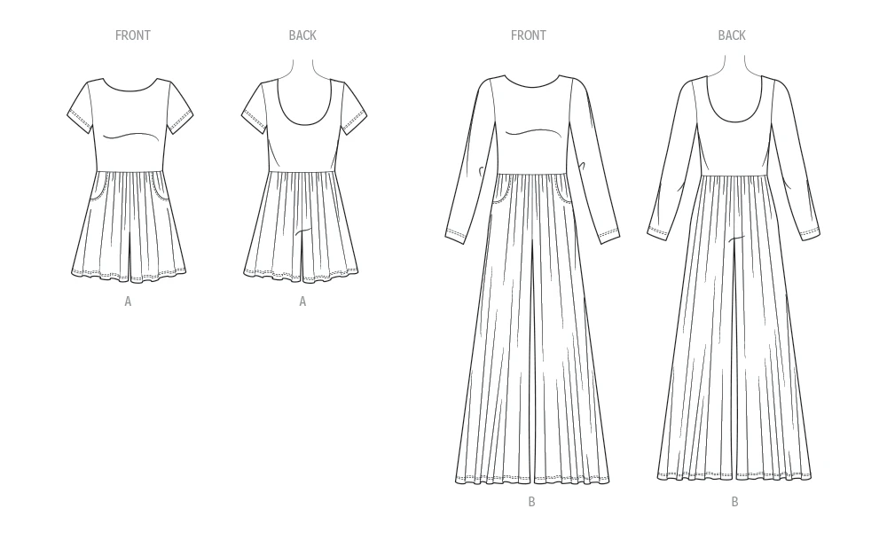 Butterick Sewing Pattern Children's and Misses' Knit Romper and Jumpsuit 7 Butterick Sewing Pattern Children's and Misses' Knit Romper and Jumpsuit