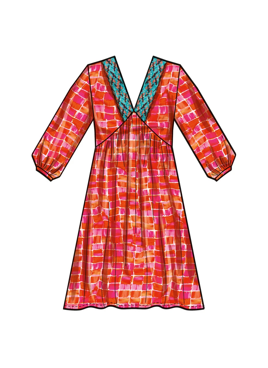 Simplicity Sewing Pattern Misses' Empire Dress (PDF) 3 Simplicity Sewing Pattern Misses' Empire Dress (PDF)
