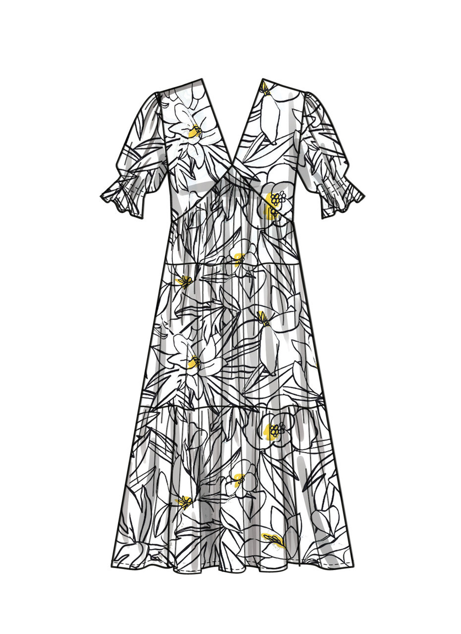 Simplicity Sewing Pattern Misses' Empire Dress (PDF) 5 Simplicity Sewing Pattern Misses' Empire Dress (PDF)