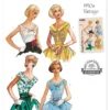 Simplicity Sewing Pattern 1950s Misses' Blouse (PDF) 16 Simplicity Sewing Pattern 1950s Misses' Blouse (PDF)