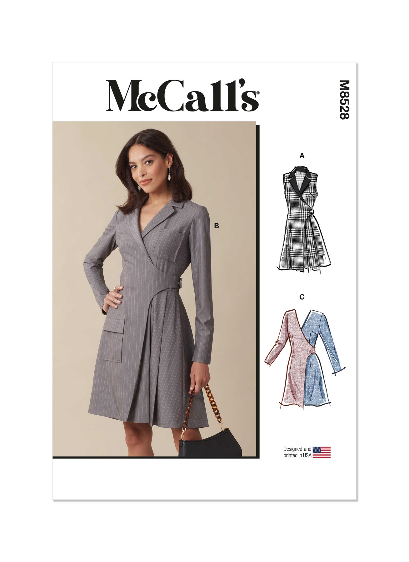 McCall's Sewing Pattern Misses' Blazer Dresses 1 McCall's Sewing Pattern Misses' Blazer Dresses