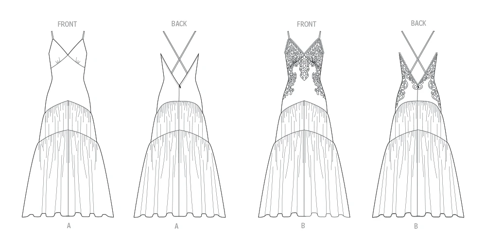 Vogue Patterns Misses' Lingerie Dress (PDF) 7 Vogue Patterns Misses' Lingerie Dress (PDF)