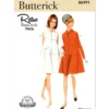 Butterick Sewing Pattern 1960s Misses' Dress with Sleeve Variations 15 Butterick Sewing Pattern 1960s Misses' Dress with Sleeve Variations