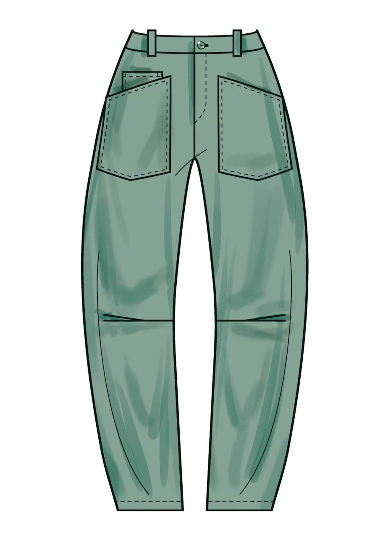 Simplicity Sewing Pattern Misses' Pants and Shorts (PDF) 4 Simplicity Sewing Pattern Misses' Pants and Shorts (PDF)