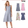 New Look Sewing Pattern Misses' Easy Dresses
