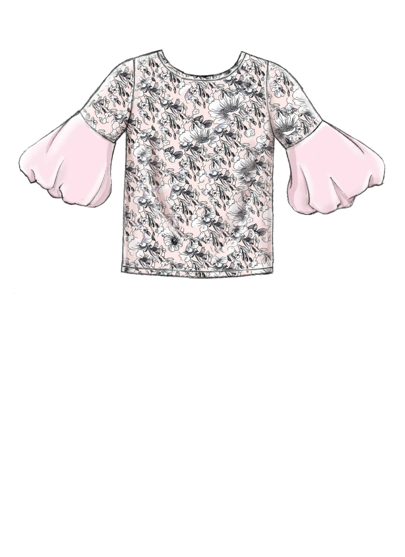 McCall's Sewing Pattern Children's/Girls' Tops (PDF) 3 McCall's Sewing Pattern Children's/Girls' Tops (PDF)