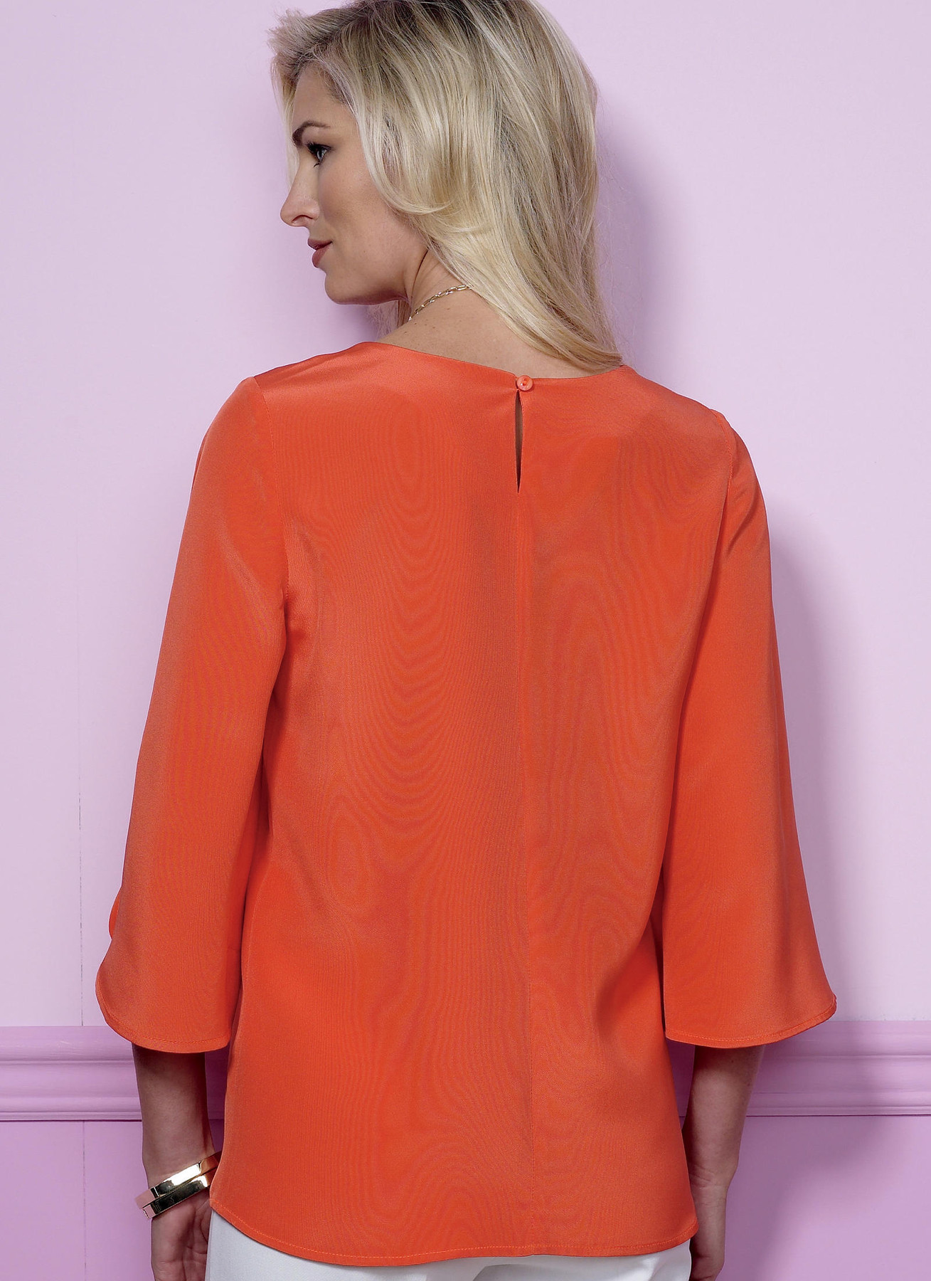 Butterick Sewing Pattern Misses' Tulip or Ruffle Sleeve Tops 6 Butterick Sewing Pattern Misses' Tulip or Ruffle Sleeve Tops