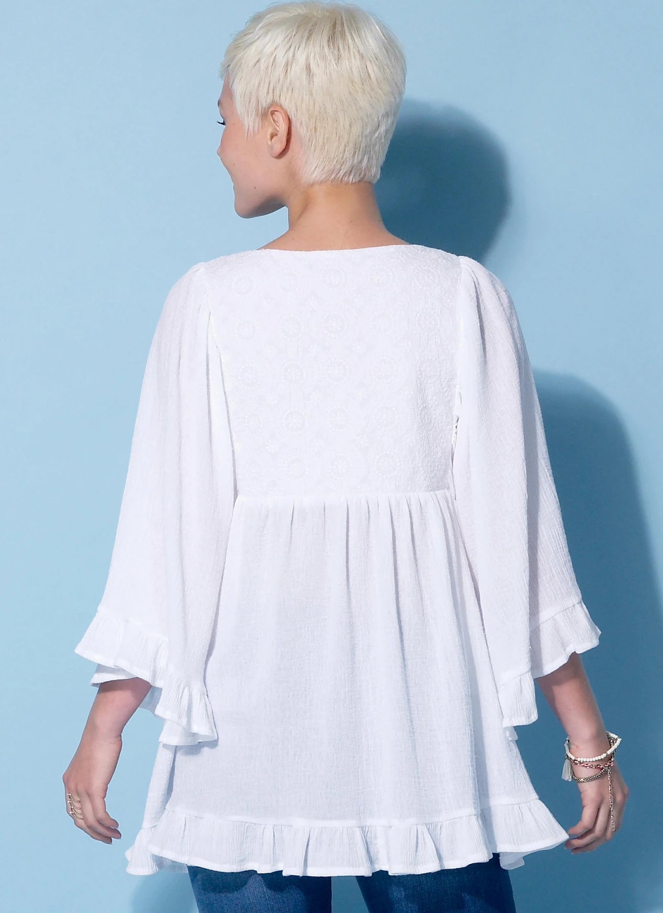 McCall's Sewing Pattern Misses' Gathered Tops and Tunic (PDF) 7 McCall's Sewing Pattern Misses' Gathered Tops and Tunic (PDF)