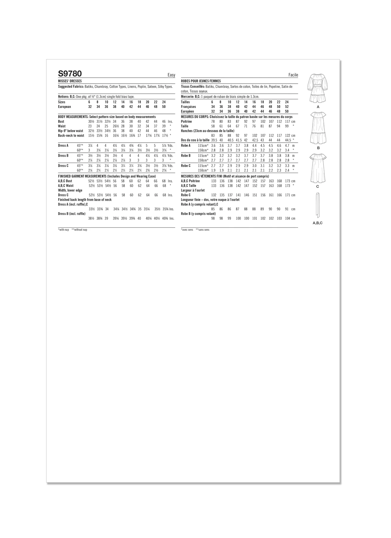 Simplicity Sewing Pattern Misses' Dresses (PDF) 11 Simplicity Sewing Pattern Misses' Dresses (PDF)