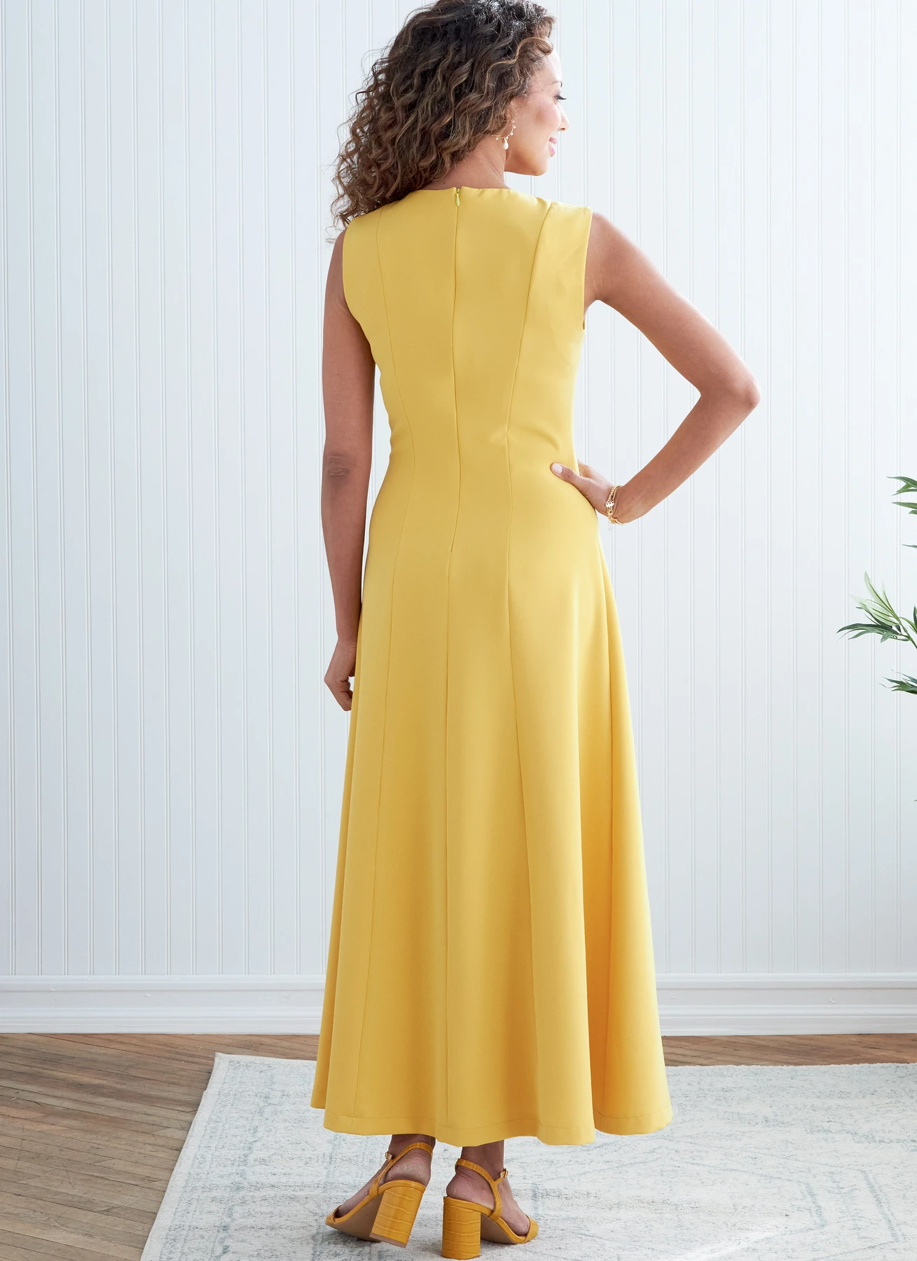 Butterick Sewing Pattern Misses' Jewel or V-Neck Fit & Flare Dresses 5 Butterick Sewing Pattern Misses' Jewel or V-Neck Fit & Flare Dresses