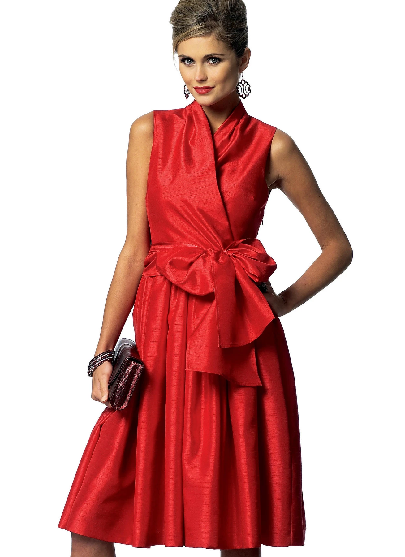 Butterick Sewing Pattern Misses' Oversized Waist-Bow Dresses 2 Butterick Sewing Pattern Misses' Oversized Waist-Bow Dresses