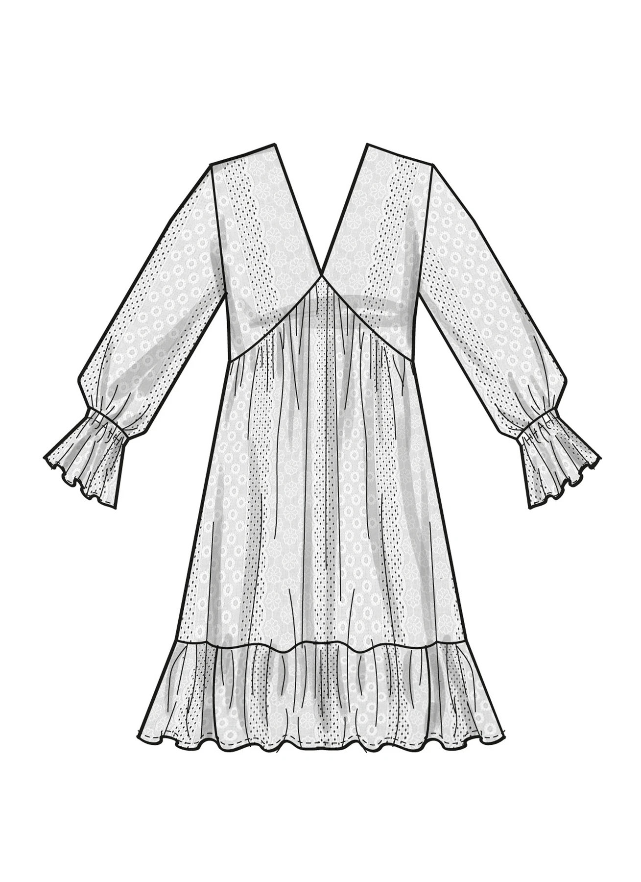Simplicity Sewing Pattern Misses' Empire Dress 4 Simplicity Sewing Pattern Misses' Empire Dress