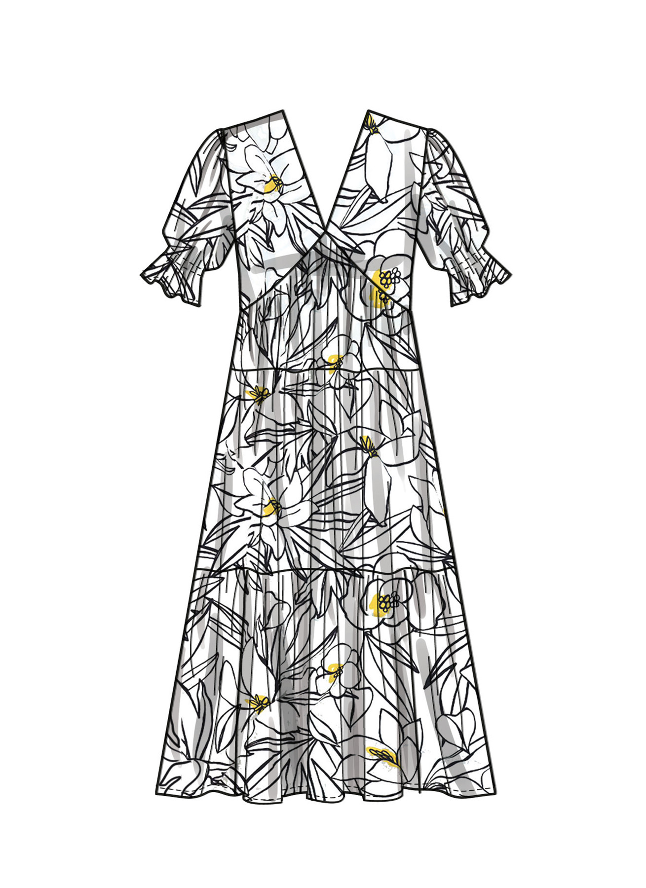 Simplicity Sewing Pattern Misses' Empire Dress 5 Simplicity Sewing Pattern Misses' Empire Dress