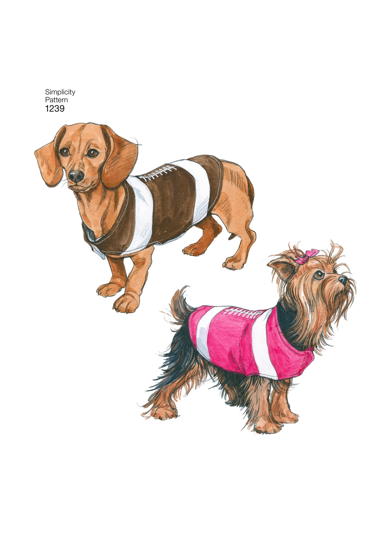 Simplicity Sewing Pattern Dog Coats in Three Sizes 5 Simplicity Sewing Pattern Dog Coats in Three Sizes