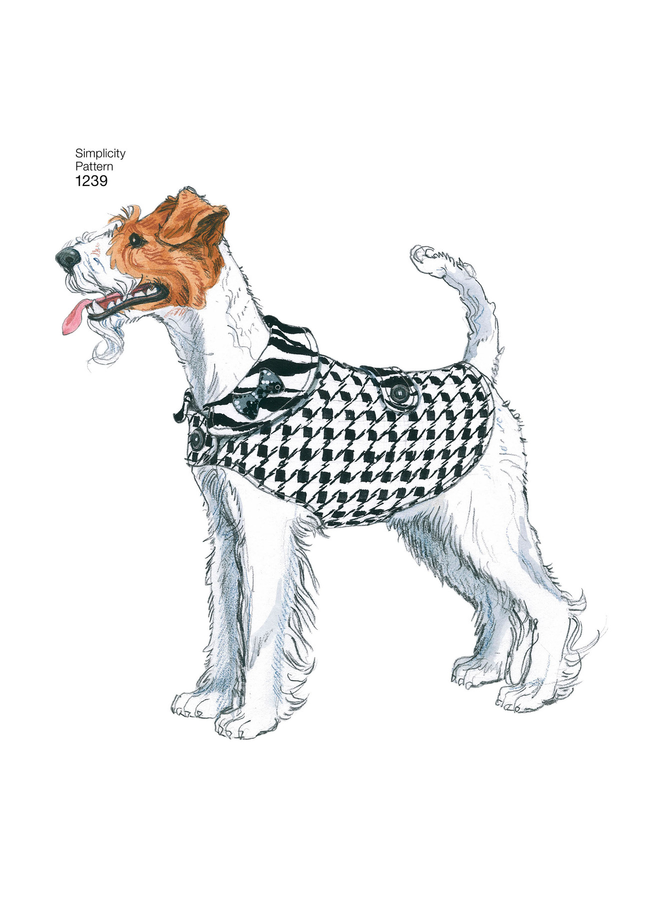 Simplicity Sewing Pattern Dog Coats in Three Sizes 6 Simplicity Sewing Pattern Dog Coats in Three Sizes