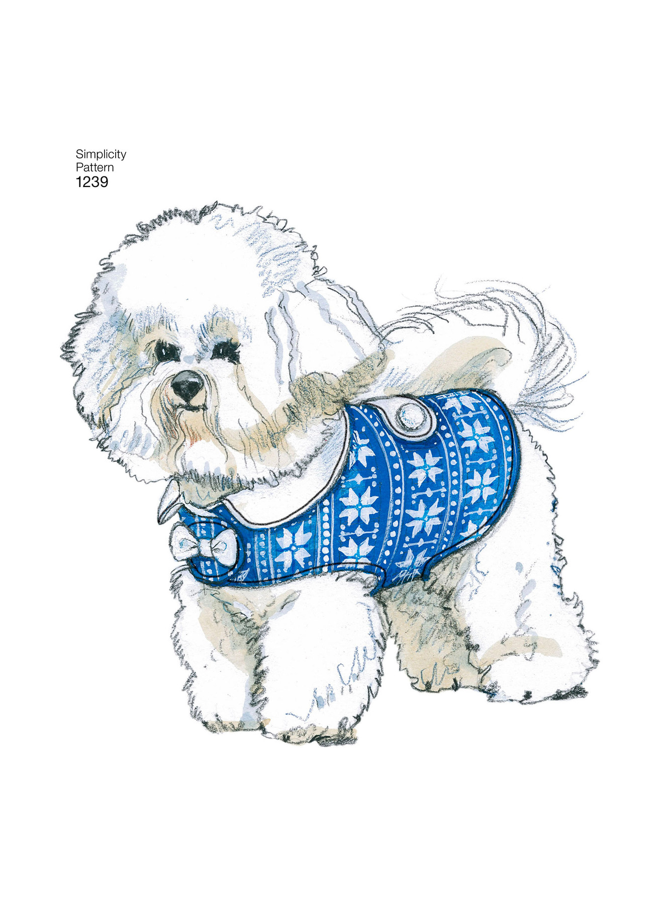 Simplicity Sewing Pattern Dog Coats in Three Sizes 7 Simplicity Sewing Pattern Dog Coats in Three Sizes