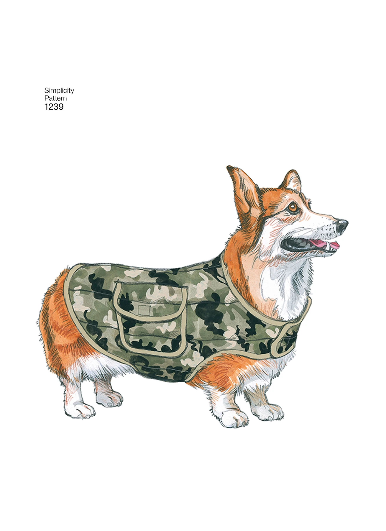 Simplicity Sewing Pattern Dog Coats in Three Sizes 8 Simplicity Sewing Pattern Dog Coats in Three Sizes