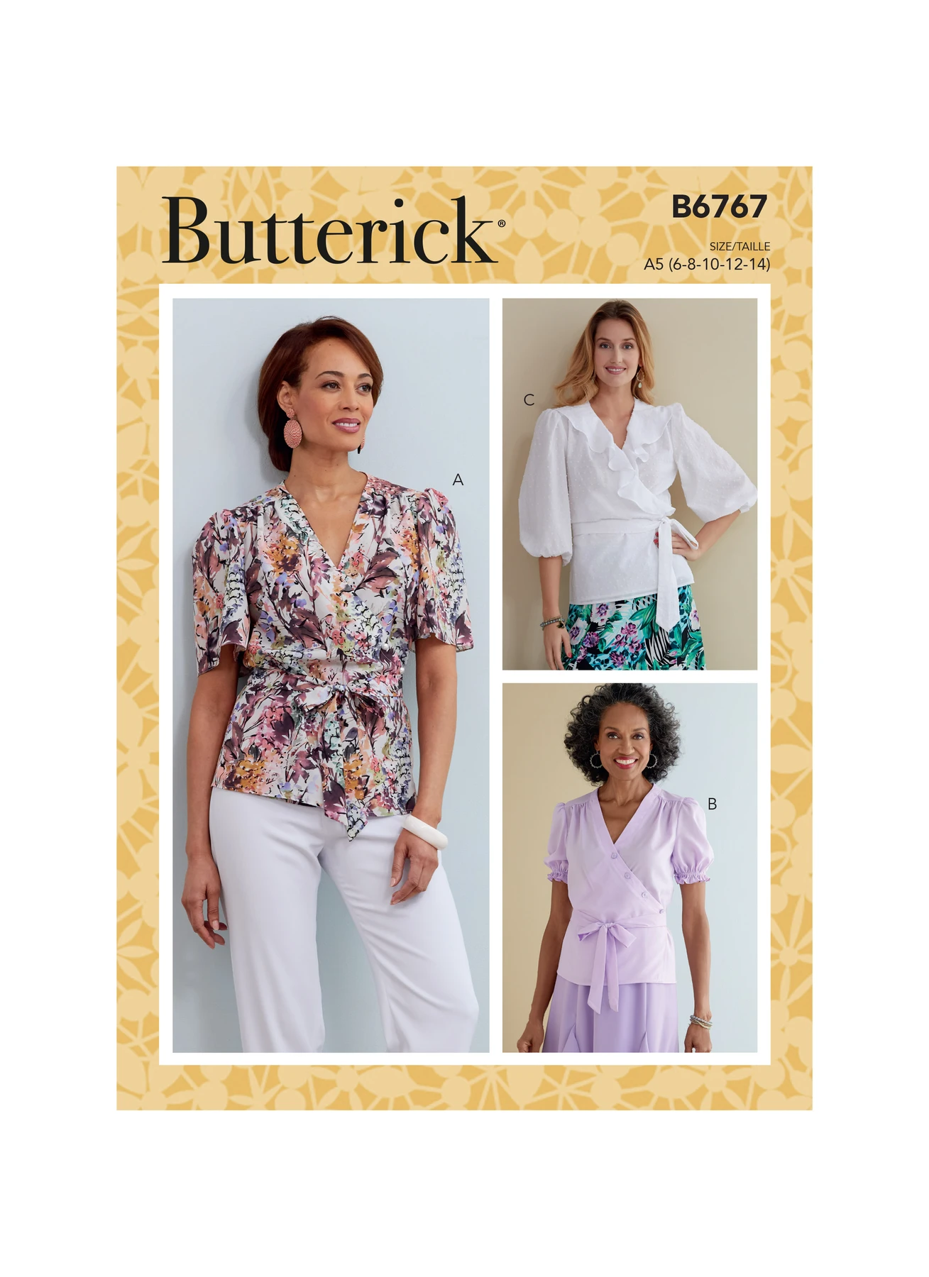 Butterick Sewing Pattern Misses' Top (PDF) 1 Butterick Sewing Pattern Misses' Top (PDF)