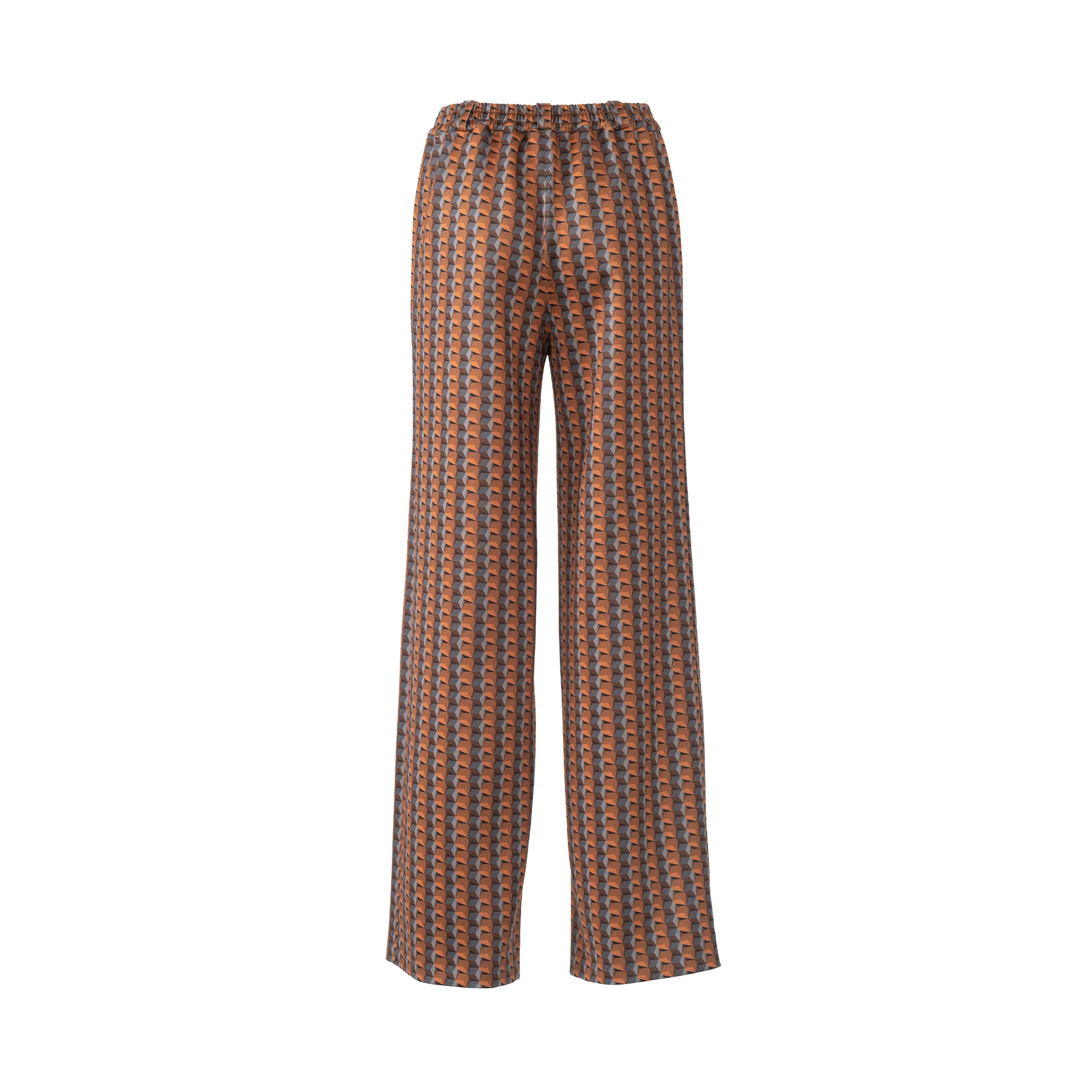 Burda Style Sewing Pattern 5969 Misses' Wide Leg Pants with Back Elastic Waistband 6 Burda Style Sewing Pattern 5969 Misses' Wide Leg Pants with Back Elastic Waistband