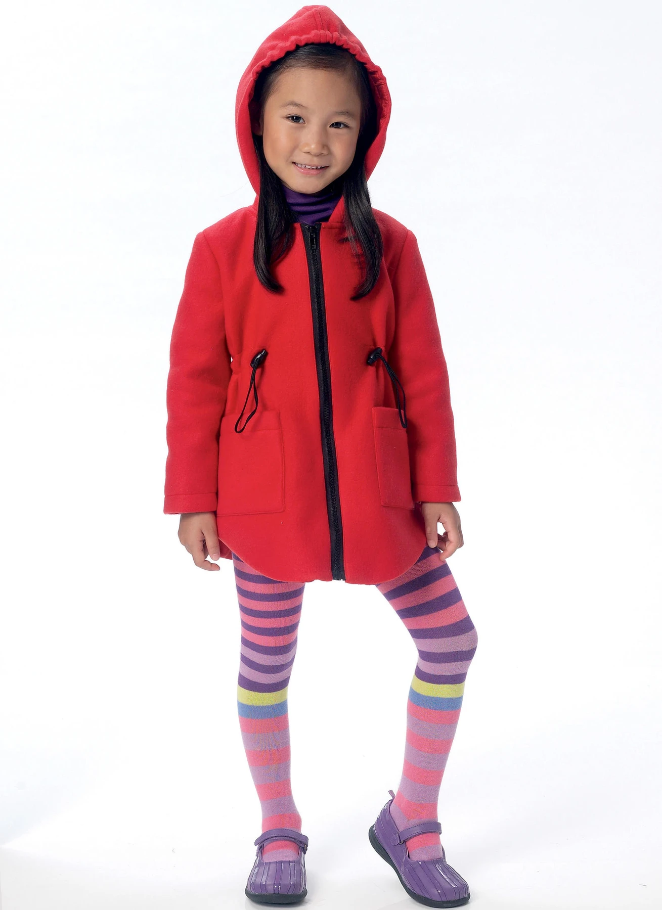 Butterick Sewing Pattern Children's/Girls' Vest and Jackets with Hood (PDF) 2 Butterick Sewing Pattern Children's/Girls' Vest and Jackets with Hood (PDF)