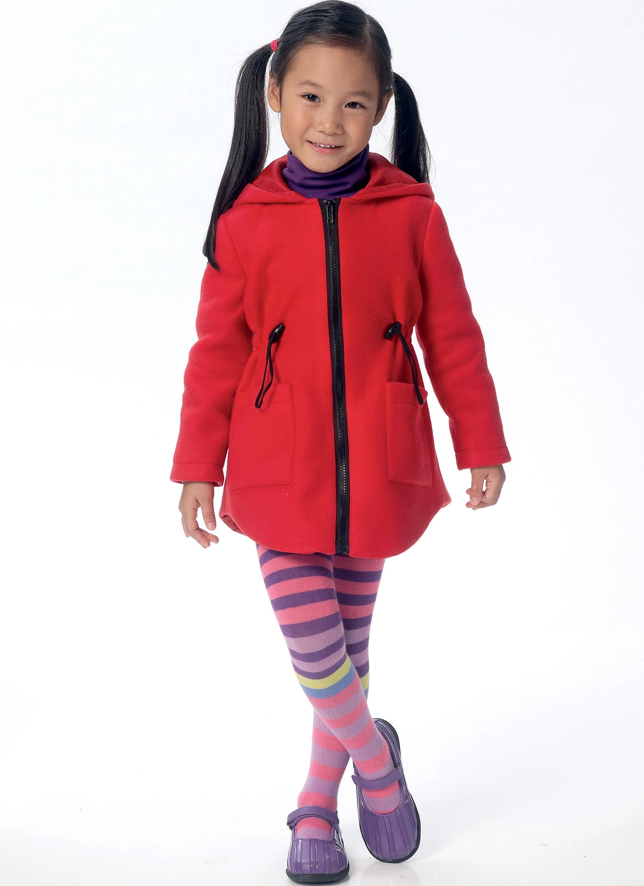 Butterick Sewing Pattern Children's/Girls' Vest and Jackets with Hood (PDF) 6 Butterick Sewing Pattern Children's/Girls' Vest and Jackets with Hood (PDF)