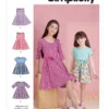 Simplicity Sewing Pattern Children's & Girls' Pullover Dresses 10 Simplicity Sewing Pattern Children's & Girls' Pullover Dresses