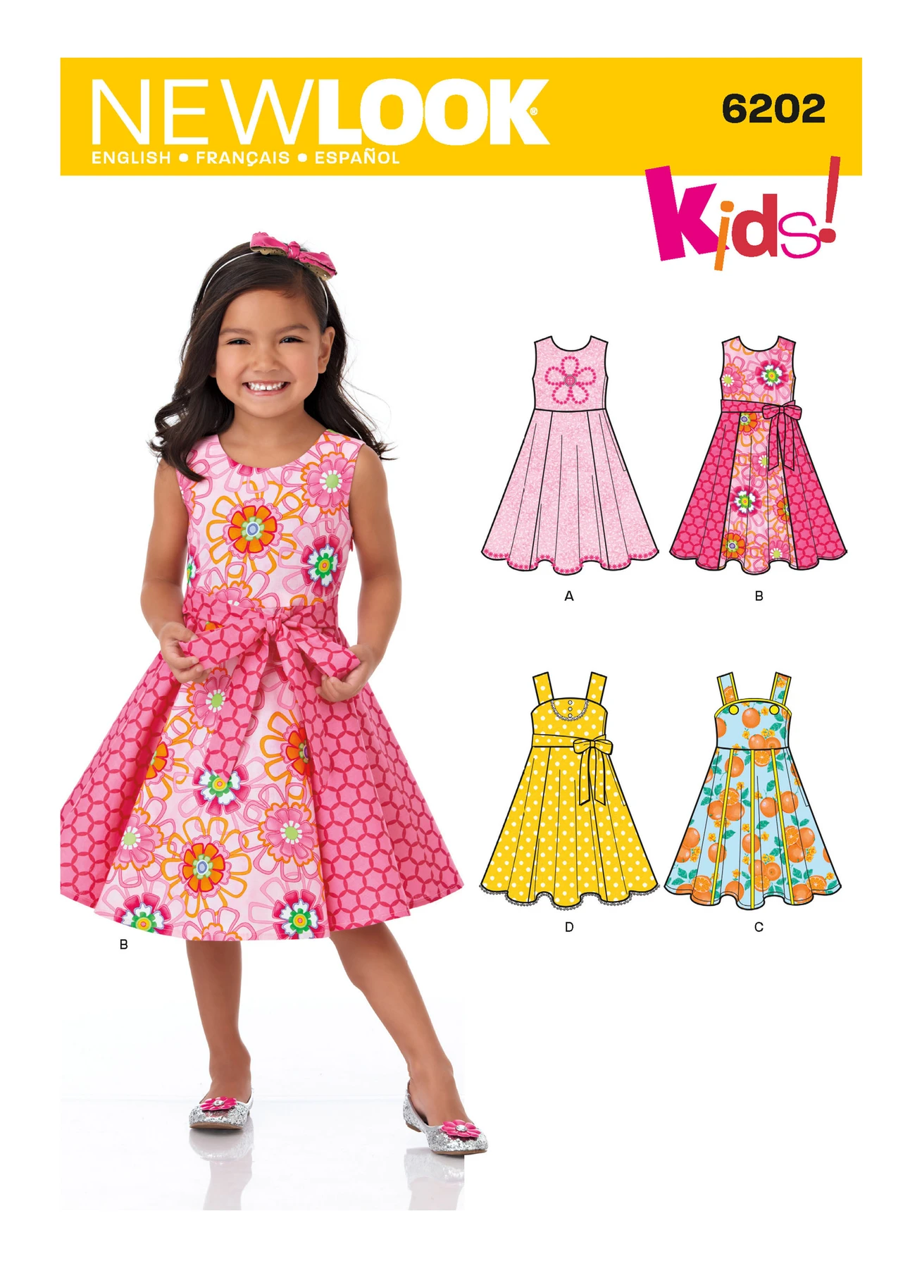 New Look Sewing Pattern Child's Dress and Sash 1 New Look Sewing Pattern Child's Dress and Sash