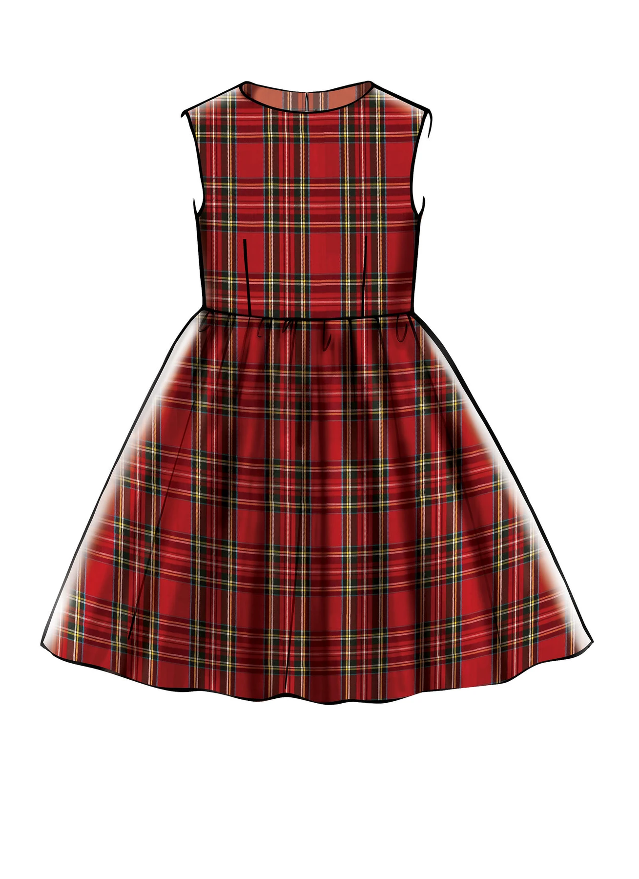 McCall's Sewing Pattern Childrens'/Girls' Gathered Dresses with Petticoat and Sash (PDF) 3 McCall's Sewing Pattern Childrens'/Girls' Gathered Dresses with Petticoat and Sash (PDF)