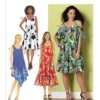 Butterick Sewing Pattern Misses' Sleeveless and Cold-Shoulder Tent Dresses (PDF) 13 Butterick Sewing Pattern Misses' Sleeveless and Cold-Shoulder Tent Dresses (PDF)