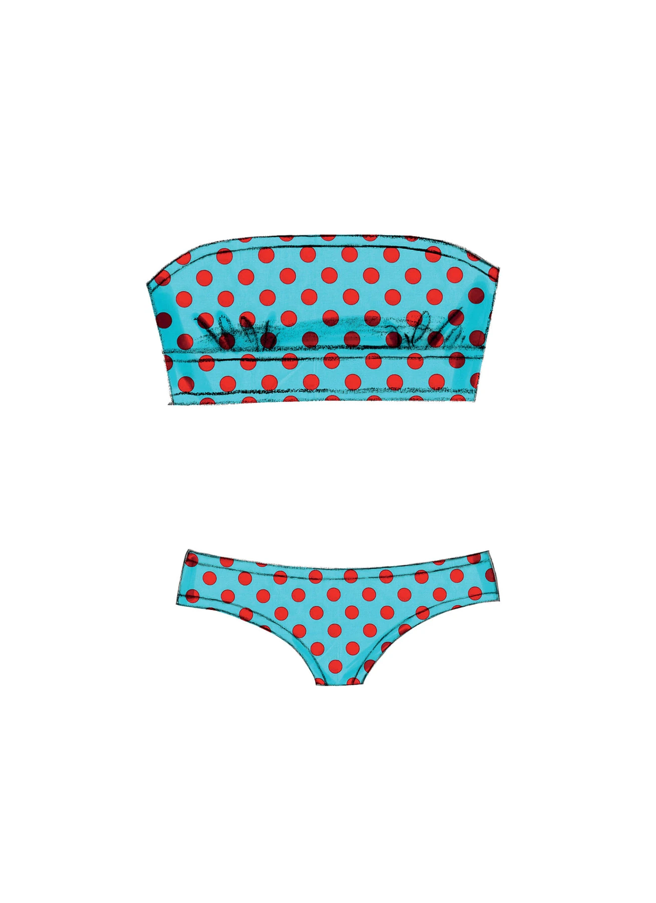 McCall's Sewing Pattern Misses' Bikinis 8 McCall's Sewing Pattern Misses' Bikinis