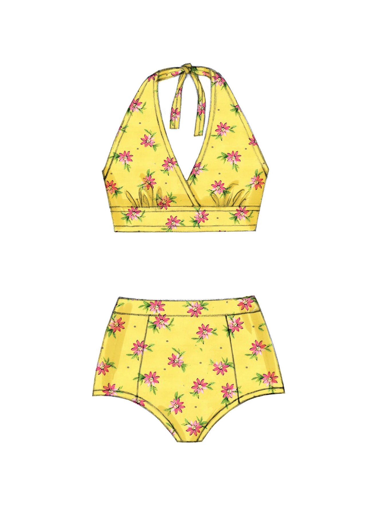 McCall's Sewing Pattern Misses' Bikinis 9 McCall's Sewing Pattern Misses' Bikinis