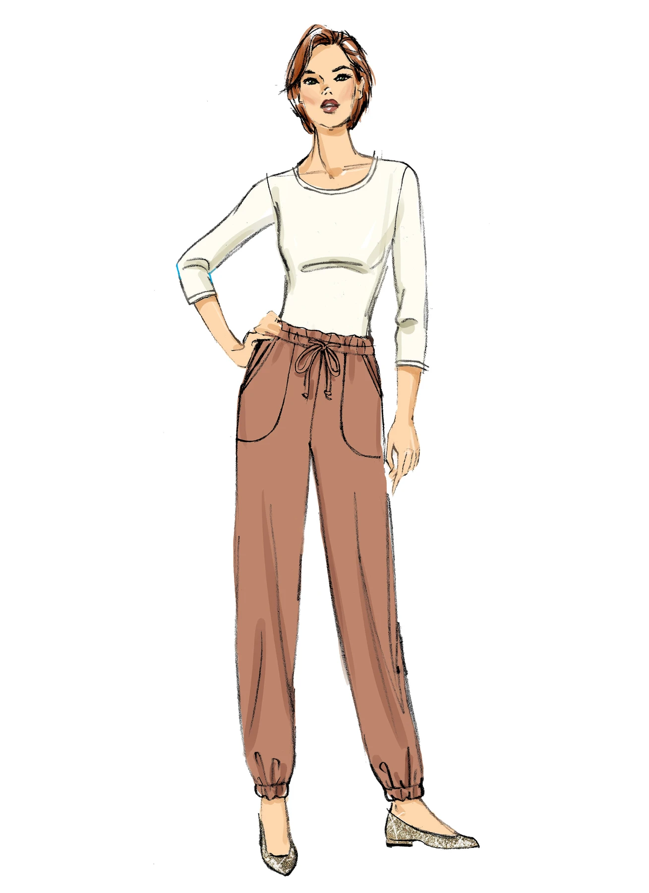 Butterick Sewing Pattern Misses' Pants 4 Butterick Sewing Pattern Misses' Pants