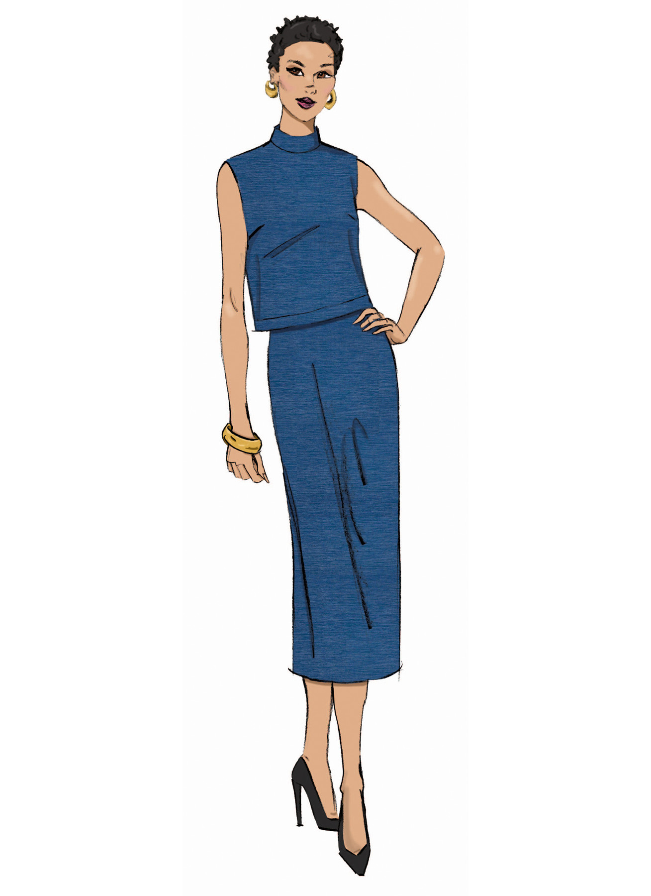 Butterick Sewing Pattern Misses' Tops, Pants and Skirt 3 Butterick Sewing Pattern Misses' Tops, Pants and Skirt