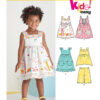 New Look Sewing Pattern Toddlers' Easy Dresses, Top and Cropped Pants 14 New Look Sewing Pattern Toddlers' Easy Dresses, Top and Cropped Pants