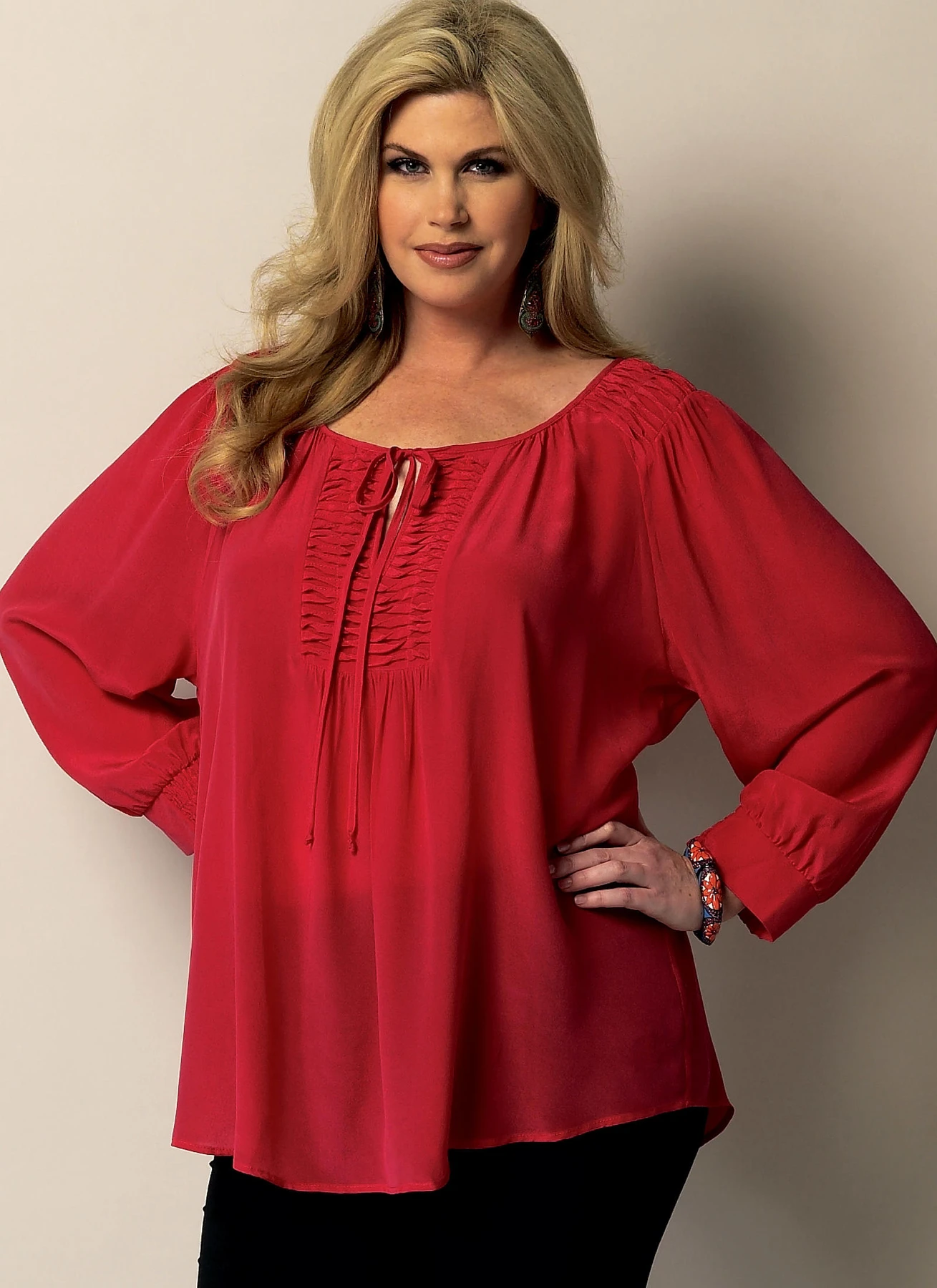 Butterick Sewing Pattern Misses'/Women's Shirred Tunics 2 Butterick Sewing Pattern Misses'/Women's Shirred Tunics