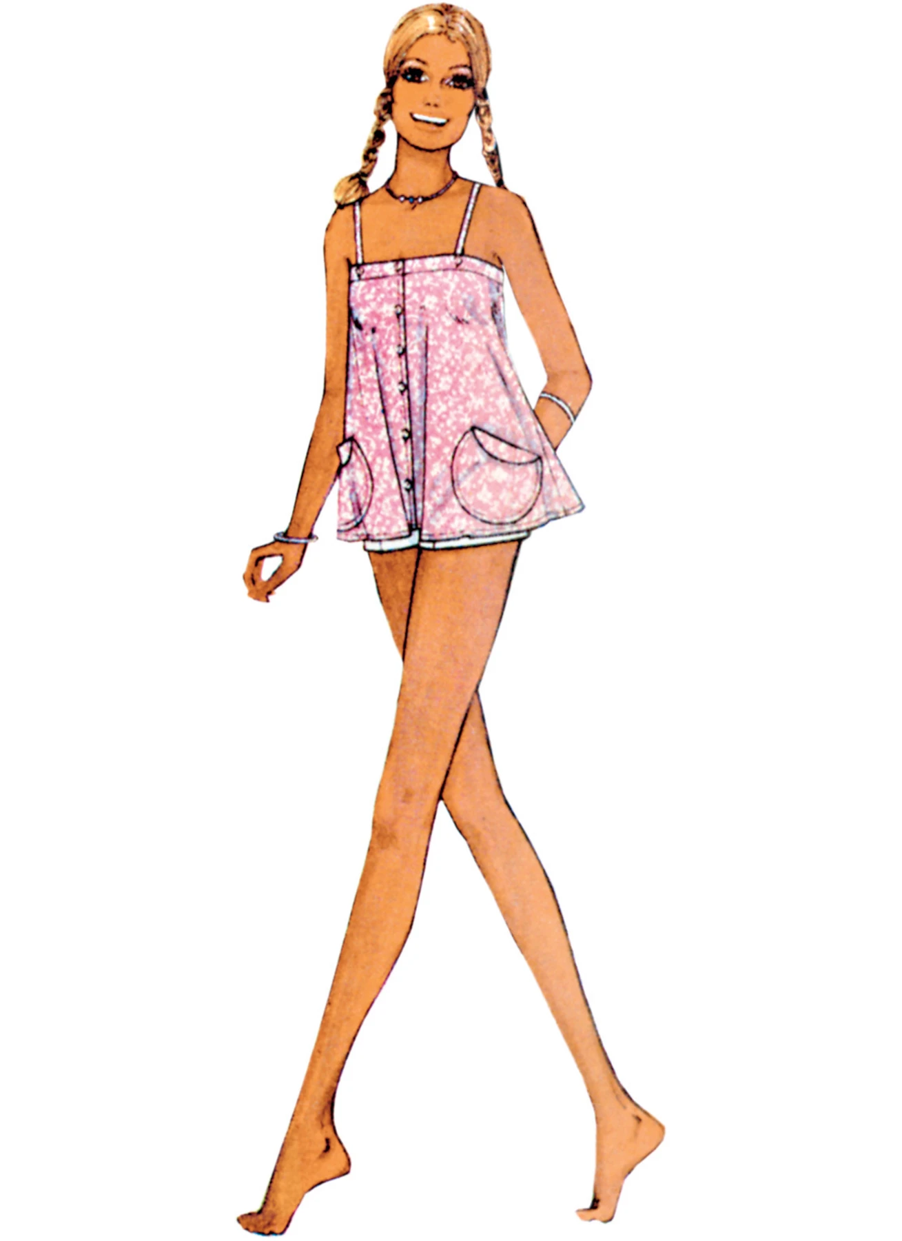 McCall's Sewing Pattern 1970s Misses' Dress and Top by Laura Ashley 4 McCall's Sewing Pattern 1970s Misses' Dress and Top by Laura Ashley