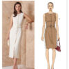 Vogue Patterns Misses' and Miss Petite Button Front Dress with Princess Seams and Belt 21 Vogue Patterns Misses' and Miss Petite Button Front Dress with Princess Seams and Belt