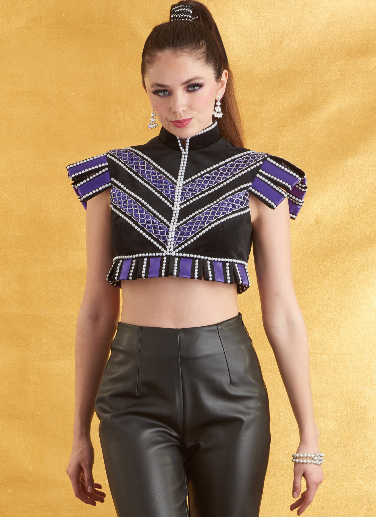 Simplicity Sewing Pattern Misses' Costume Tops by Andrea Schewe Designs 3 Simplicity Sewing Pattern Misses' Costume Tops by Andrea Schewe Designs