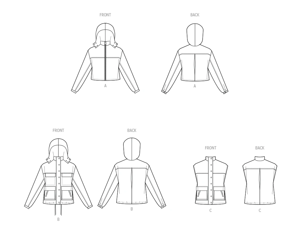 McCall's Sewing Pattern Misses' Jackets and Vest (PDF) 8 McCall's Sewing Pattern Misses' Jackets and Vest (PDF)