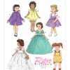 Butterick Sewing Pattern 1950s Retro Outfits for 18" Doll 16 Butterick Sewing Pattern 1950s Retro Outfits for 18" Doll
