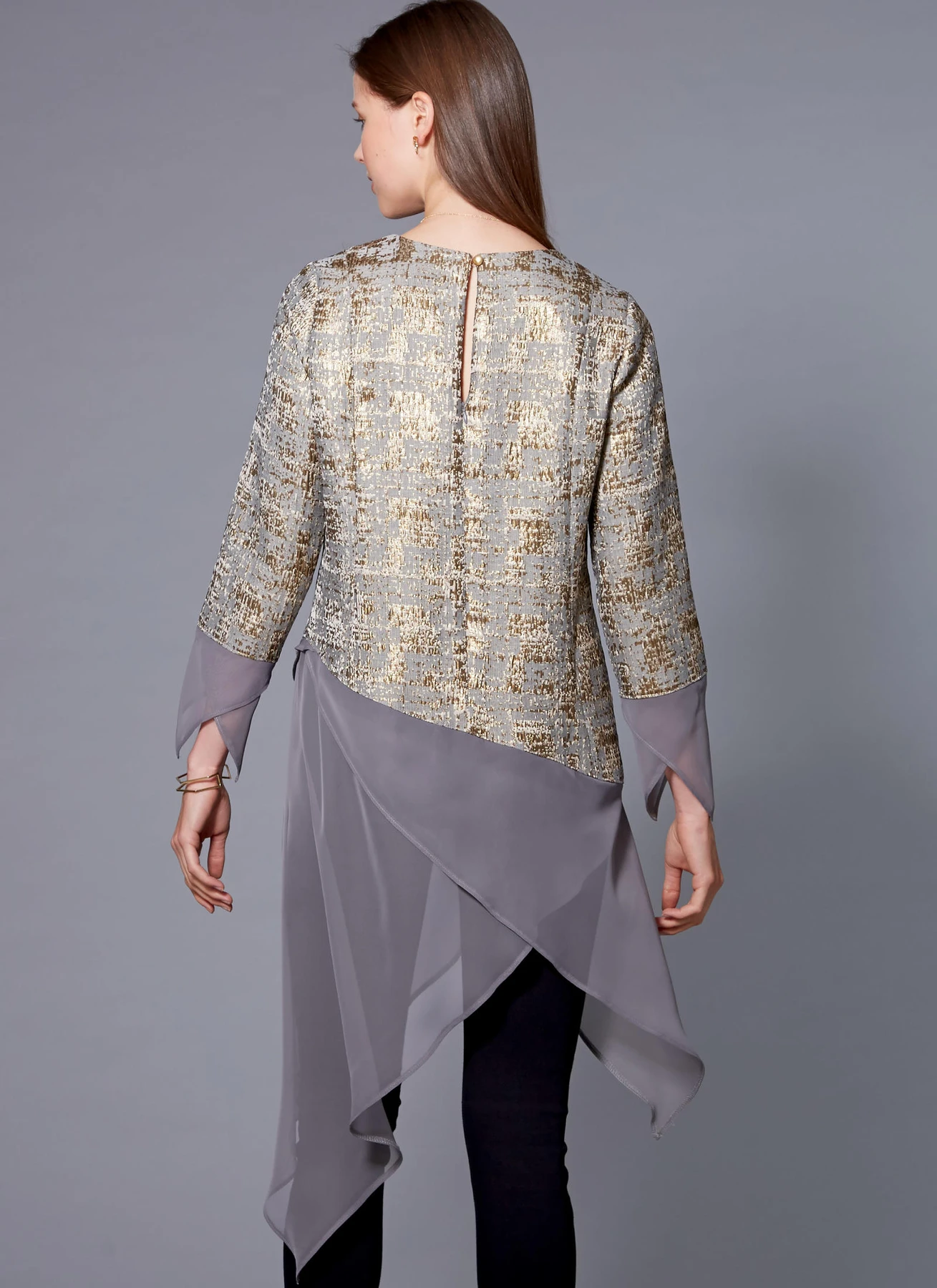 McCall's Sewing Pattern Misses' Tunic-Style Tops With Contrast Hem (PDF) 5 McCall's Sewing Pattern Misses' Tunic-Style Tops With Contrast Hem (PDF)