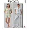 McCall's Sewing Pattern Misses' Lounge Tops, Shorts and Pants 19 McCall's Sewing Pattern Misses' Lounge Tops, Shorts and Pants