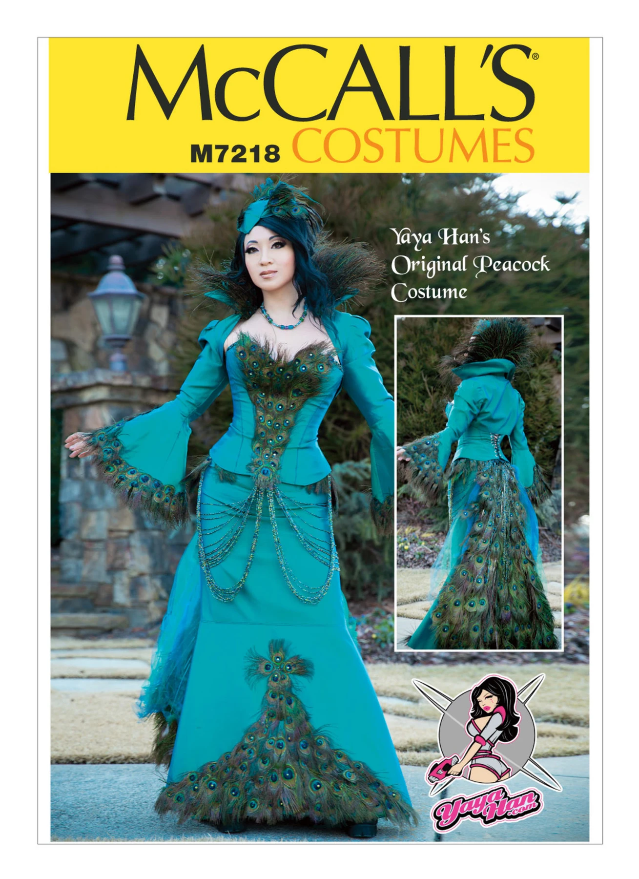 McCall's Sewing Pattern Yaya Han Peacock Jacket, Corset and Skirt (PDF) 1 McCall's Sewing Pattern Yaya Han Peacock Jacket, Corset and Skirt (PDF)