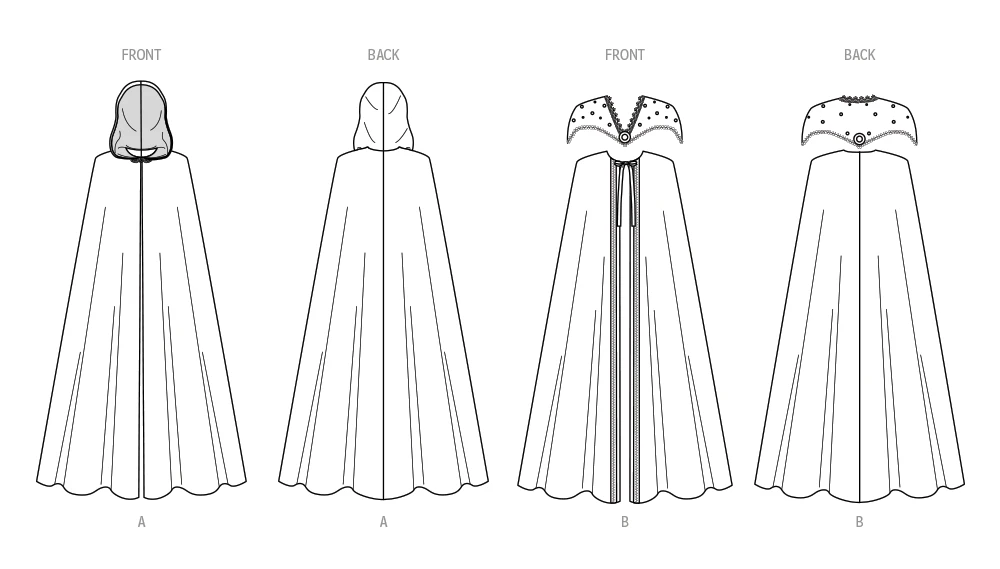 McCall's Sewing Pattern Misses' Cape Costume (PDF) 8 McCall's Sewing Pattern Misses' Cape Costume (PDF)