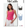 McCall's Sewing Pattern Misses' Corset Tops (PDF) 14 McCall's Sewing Pattern Misses' Corset Tops (PDF)